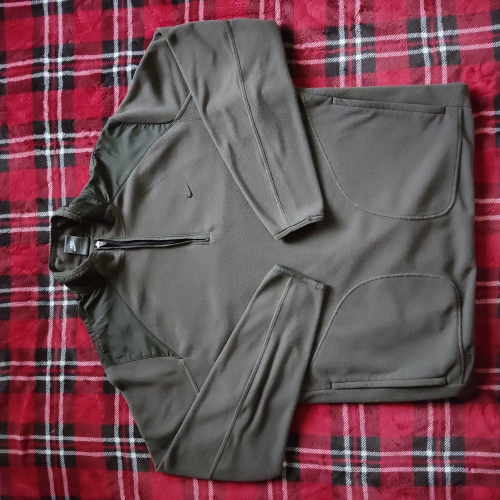 Nike Olive Green Pullover Sweatshirt